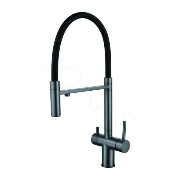 Смеситель для кухни с гибким изливом Shevanik S178T