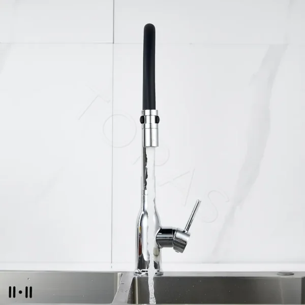 Смеситель для кухни с гибким изливом Shevanik S343-3