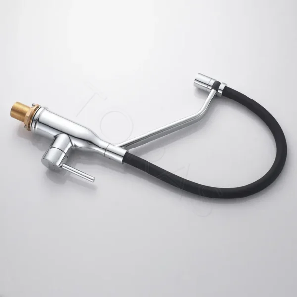 Смеситель для кухни с гибким изливом Shevanik S343-3