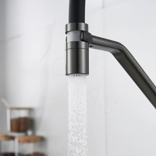 Смеситель для кухни с гибким изливом Shevanik S343T-3