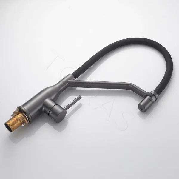 Смеситель для кухни с гибким изливом Shevanik S343T-3