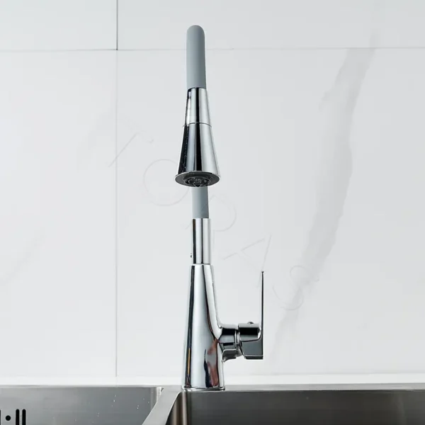 Смеситель для кухни с гибким изливом Shevanik S543-9