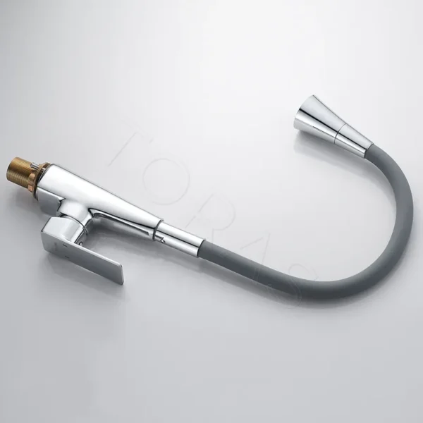 Смеситель для кухни с гибким изливом Shevanik S543-9