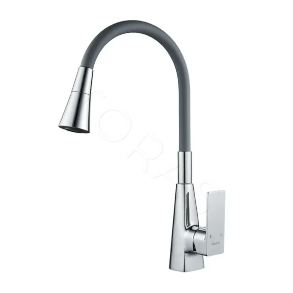 Смеситель для кухни с гибким изливом Shevanik S543-9