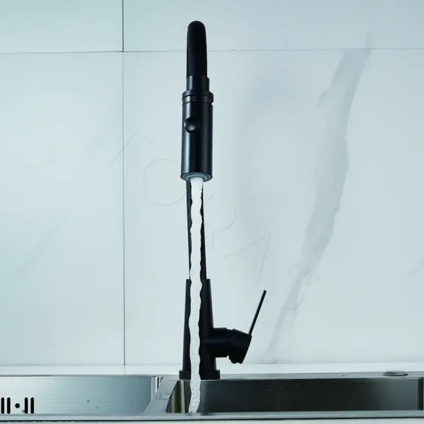 Смеситель для кухни с гибким изливом Shevanik S943H-3