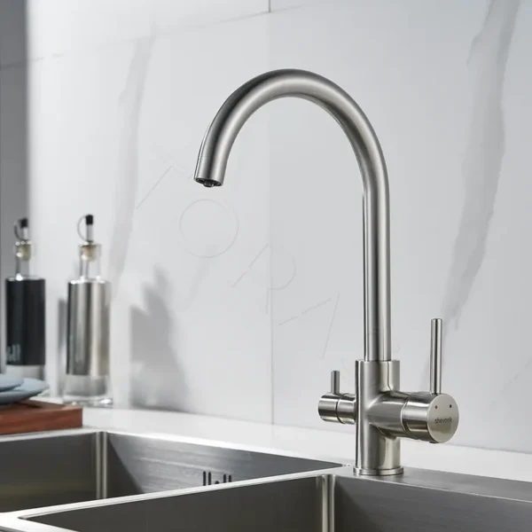 Смеситель для кухни с подключением к фильтру воды Shevanik S128L