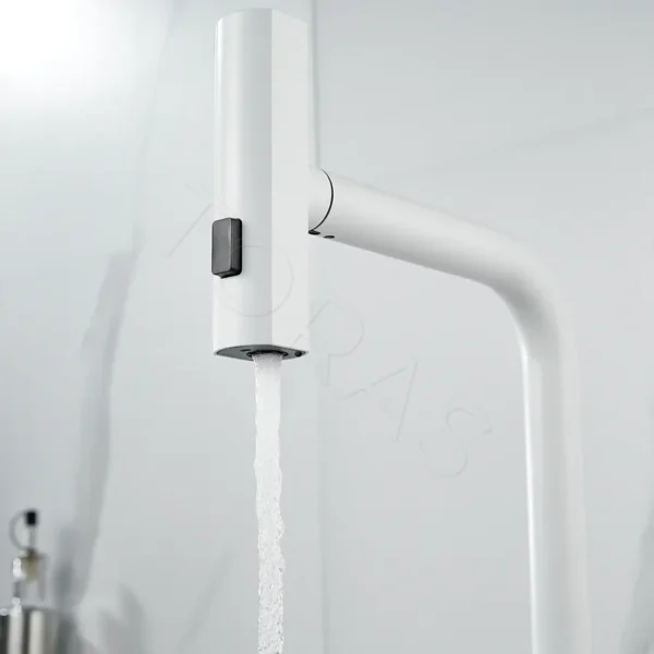 Смеситель для кухни с выдвижным изливом Shevanik S263C