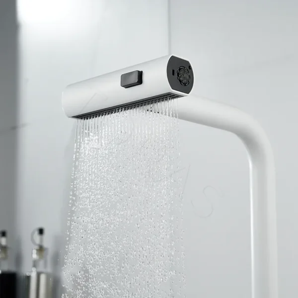 Смеситель для кухни с выдвижным изливом Shevanik S263C