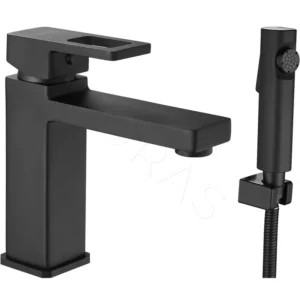 Смеситель для умывальника с гигиеническим душем Shevanik S8271H