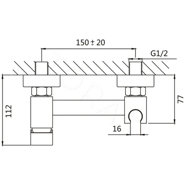Смеситель с гигиеническим душем Shevanik S137H