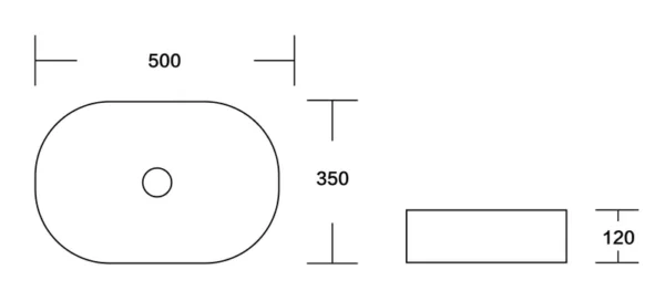 Раковина накладная MILLEAU Nuage MU0055B-MWM (матовый белый мрамор)