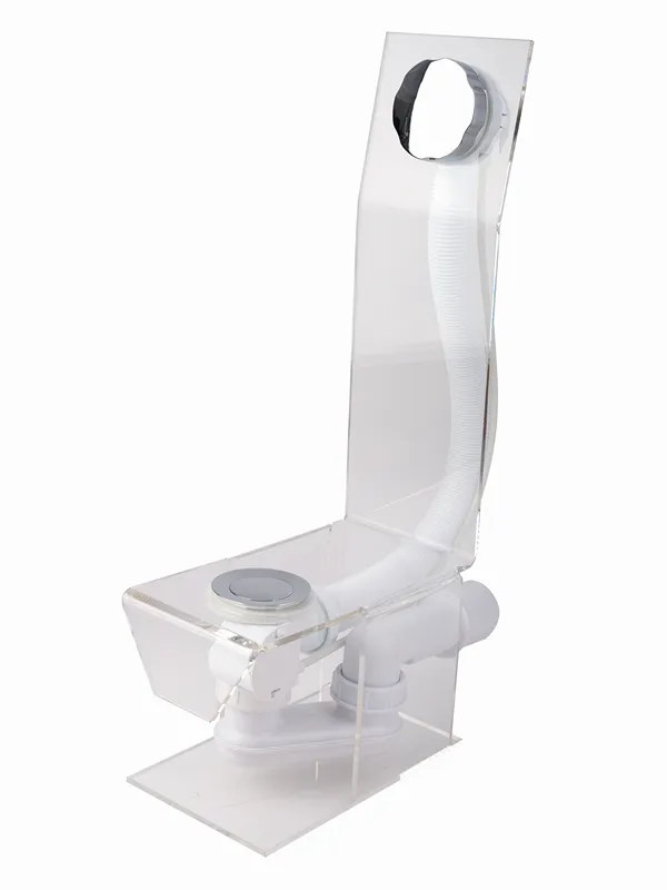 Сифон для ванны п/автомат Vega V55R 60п МК эко (хром)