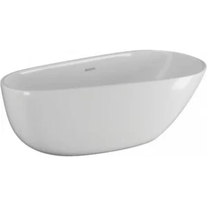 Акриловая ванна Polimat Shila 170x85 отдельностоящая, белый