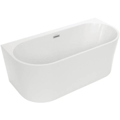 Акриловая ванна Polimat Sola 150x75 пристенная, белый