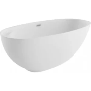 Акриловая ванна Polimat Kivi 165x75 отдельностоящая, белый