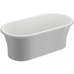 Акриловая ванна Polimat Amona 150x75 отдельностоящая, белый