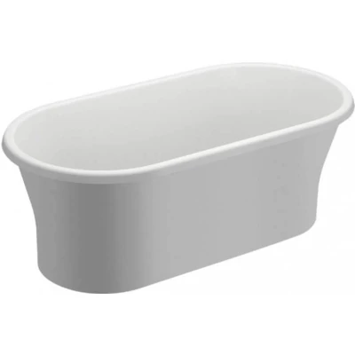 Акриловая ванна Polimat Amona 150x75 отдельностоящая, белый