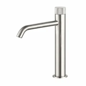 Смеситель для раковины на столешницу MILLEAU Tissage ML0326KLH-BN, Никель браш