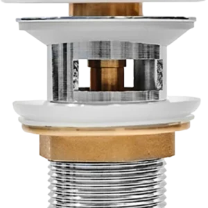 Донный клапан для раковины Milleau PD1 PD1MW/WO с переливом