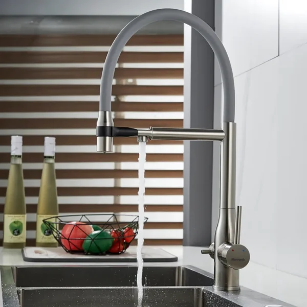 Смеситель для кухни с подключением к фильтру воды Shevanik S378L