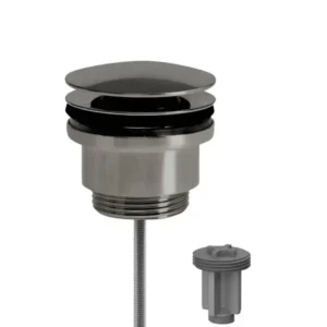 Донный клапан универсальный MILLEAU Tissage ML35011C/C-GM, оружейная сталь