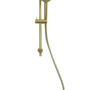 Смеситель для ванны и душа MILLEAU Tissage ML81803M/0705BD-BG c душевым гарнитуром, Золото браш