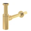 Сифон для раковины MILLEAU Tissage ML958LT-BG, золото браш